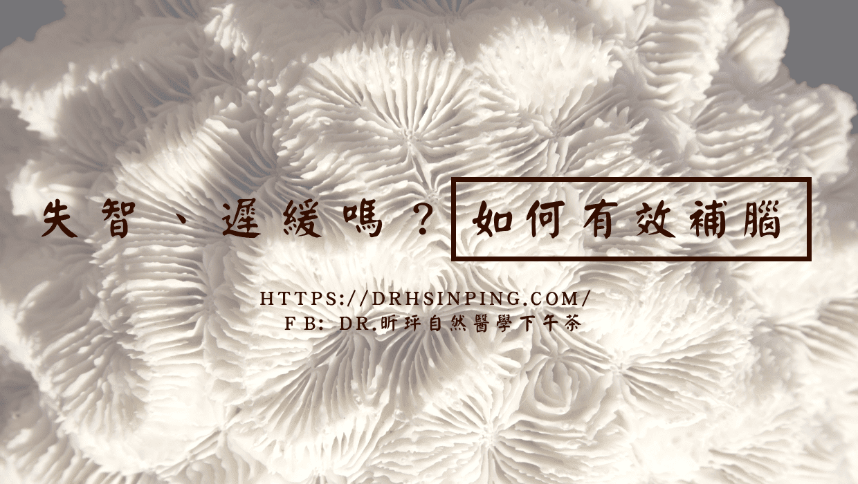 健忘嗎？來看看自然醫學醫生都給美國人吃什麼補腦Part1 - Dr. 昕玶的自然醫學下午茶